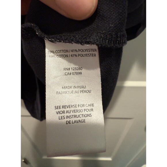 Travis Mathew Mens Polo Shirt size M Palm Wave Print Performance Stretch - Picture 4 of 5